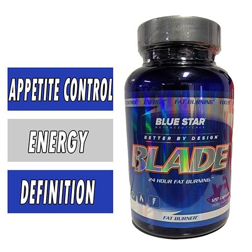 Blue Star Fat Burner Bottle Image