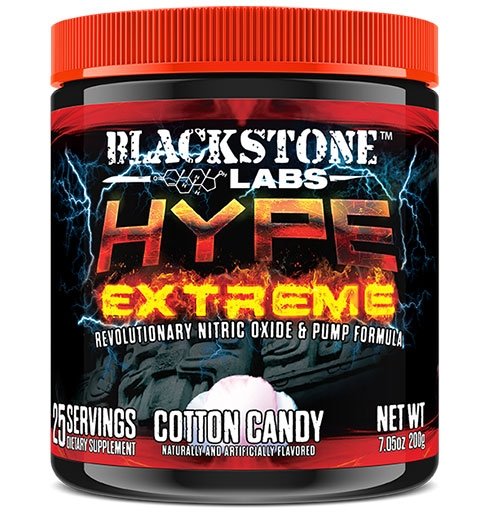 Hype Extreme By Blackstone Labs, Cotton Candy, 25 Servings