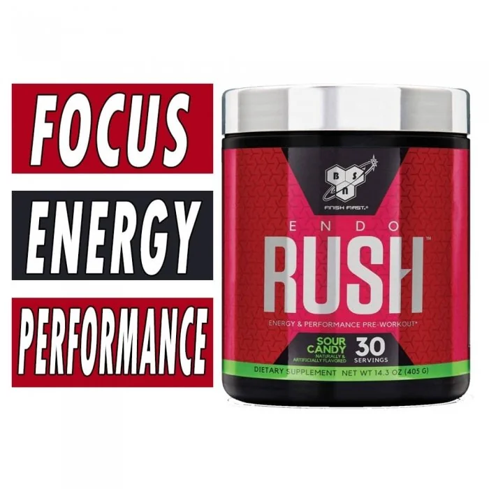 Endorush Pre Workout By BSN, Watermelon, 30 Servings