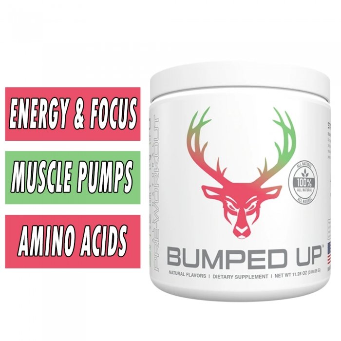 Bumped Up Pre Workout – DAS Labs Bottle Image