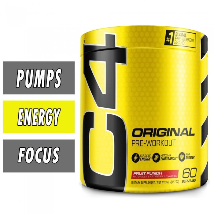 C4 By Cellucor, Original, Pre Workout Bottle Image