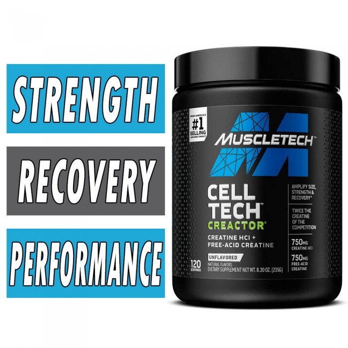 Cell-Tech Creactor Creatine - MuscleTech - 120 Servings