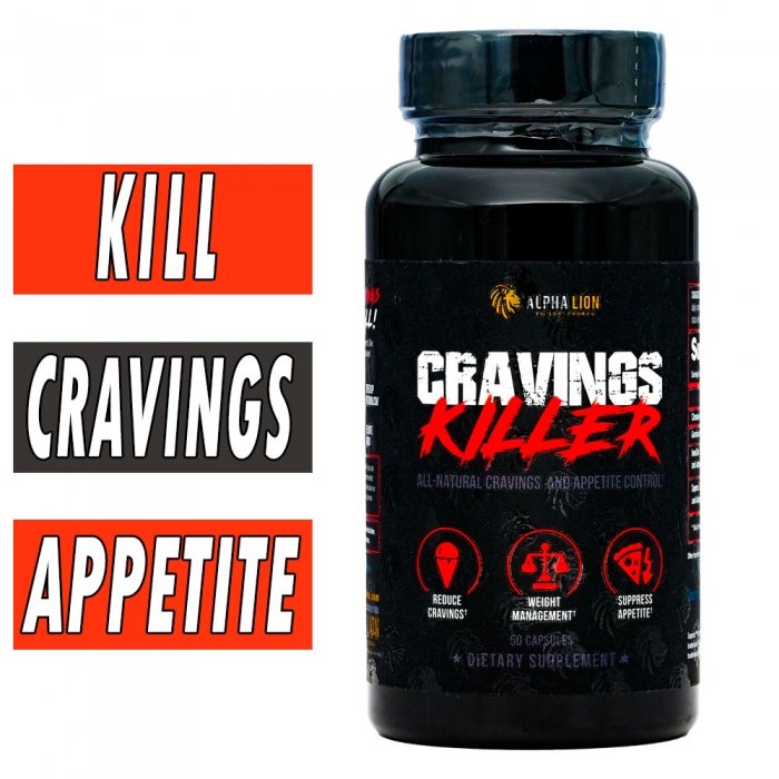 Alpha Lion Cravings Killer - 50 Capsules Bottle Image