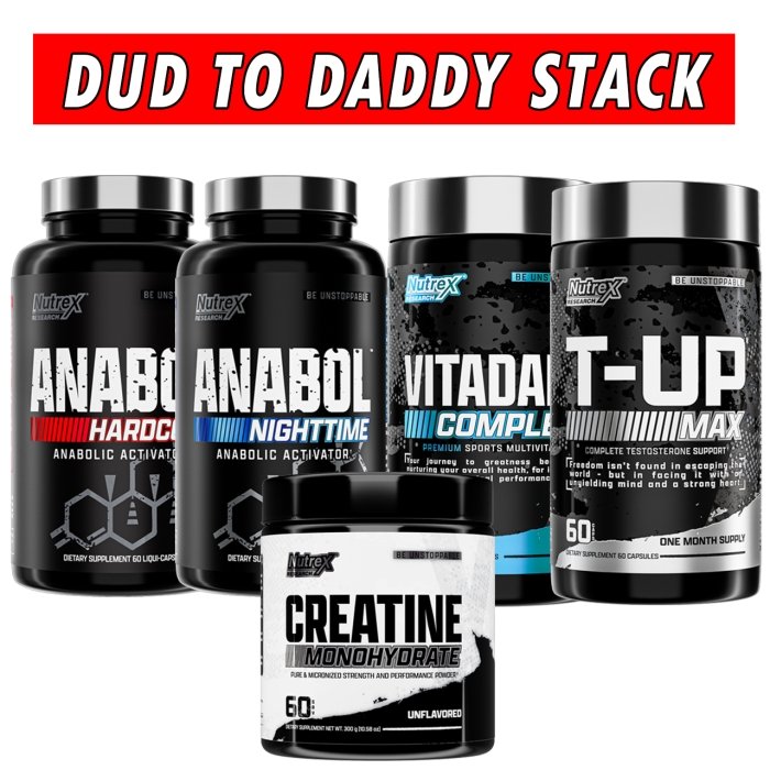 Nutrex Dud to Daddy Stack Bottle Image