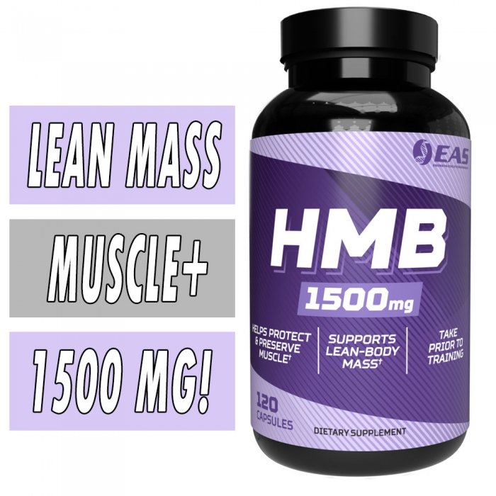 EAS HMB 1500 - 120 Capsules Bottle Image