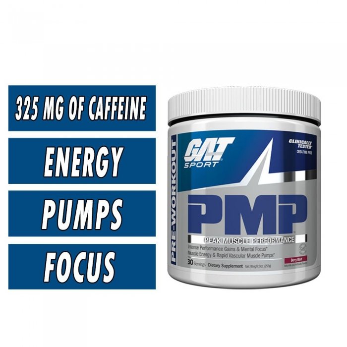 GAT PMP Pre Workout - 30 Servings bottle image