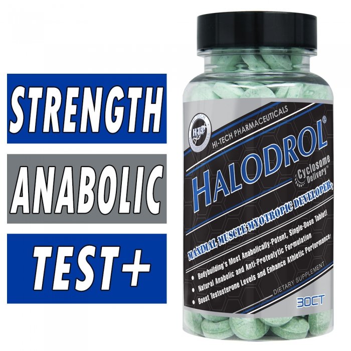 Hi Tech Pharmaceuticals Halodrol - 60 Tablets Bottle Image