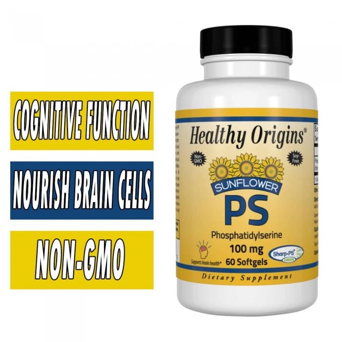 Healthy Origins Phosphatidylserine - 100 mg - 120 Softgels