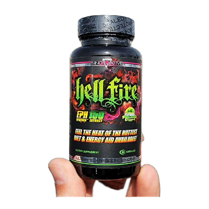 Innovative Labs - Fat Burning - Hell Fire 90 Caps Bottle Image