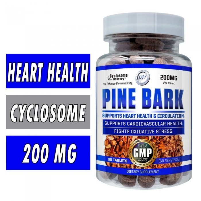 Hi-Tech Pharmaceuticals Pine Bark - 200mg - 60 Tablets