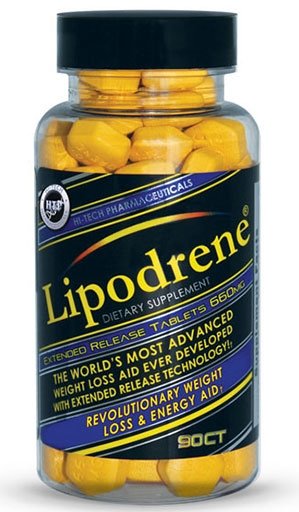 Lipodrene Ephedra Free, By Hi Tech Pharmaceuticals, 90 Tabs