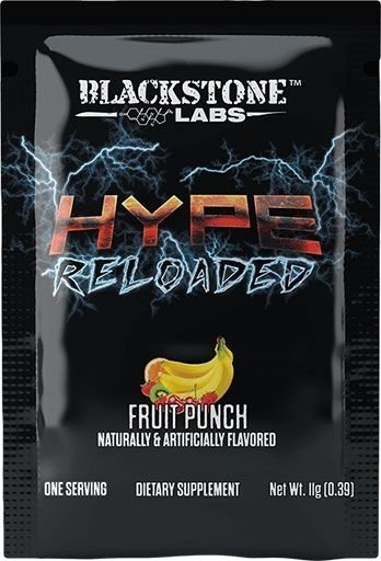 Hype Reloaded By Blackstone Labs, Fruit Punch, Sample Packet