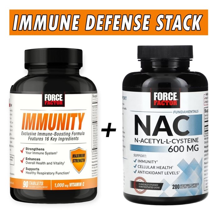 Force Factor Immune Defense Stack Image