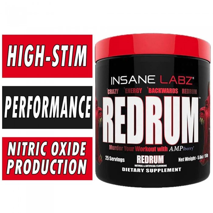 REDRUM PRE WORKOUT BY INSANE LABZ