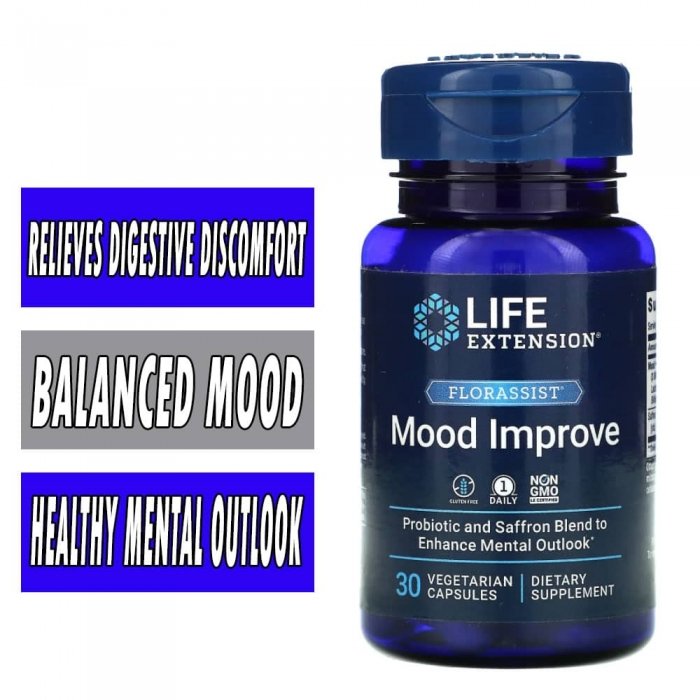 Life Extension Mood Improve - 30 Veg Capsules