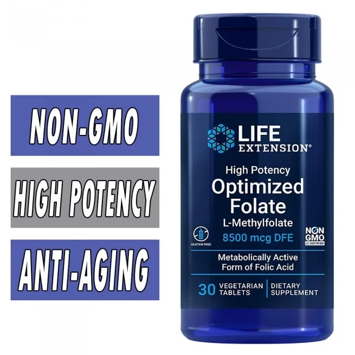 Life Extension Optimized Folate