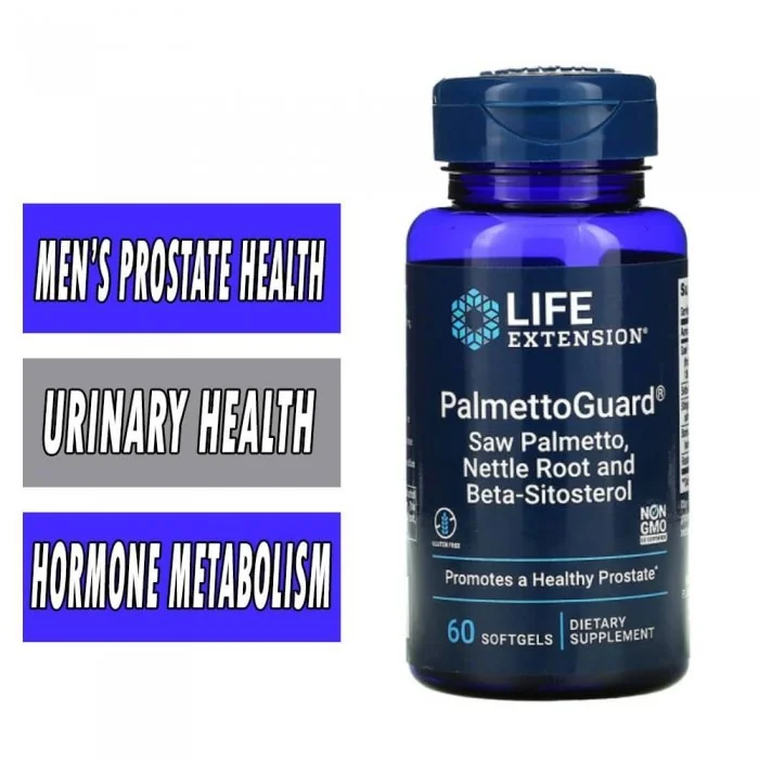 Life Extension PalmettoGuard - 60 Softgels