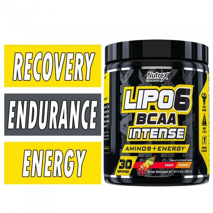 Lipo 6 BCAA Intense - Nutrex - Bottle Image