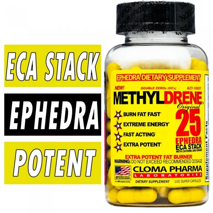 Methyldrene 25 Ephedra Original 2024 Bottle Image