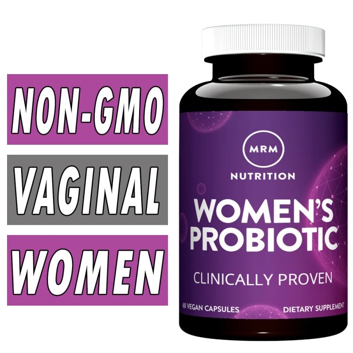 MRM Women's Probiotic - 60 Veg Capsules Bottle Image