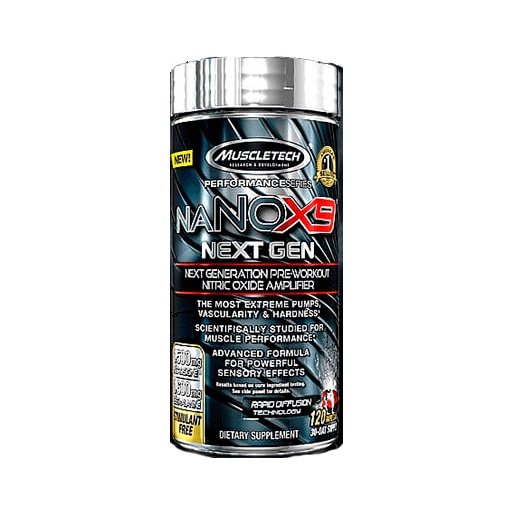 NanoX9 Next Gen, By MuscleTech, 120 Caps