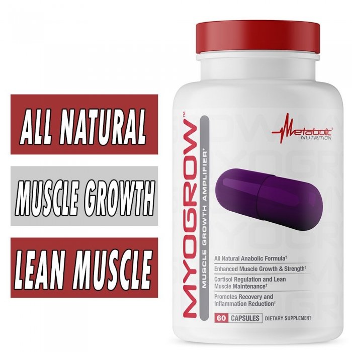 Myogrow By Metabolic Nutrition, 60 Caps