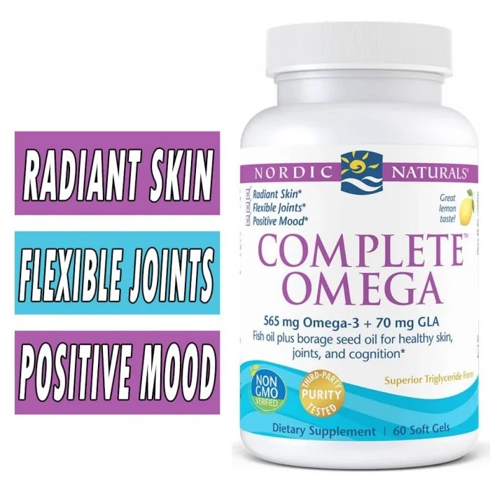 Nordic Naturals Complete Omega - 60 Softgels