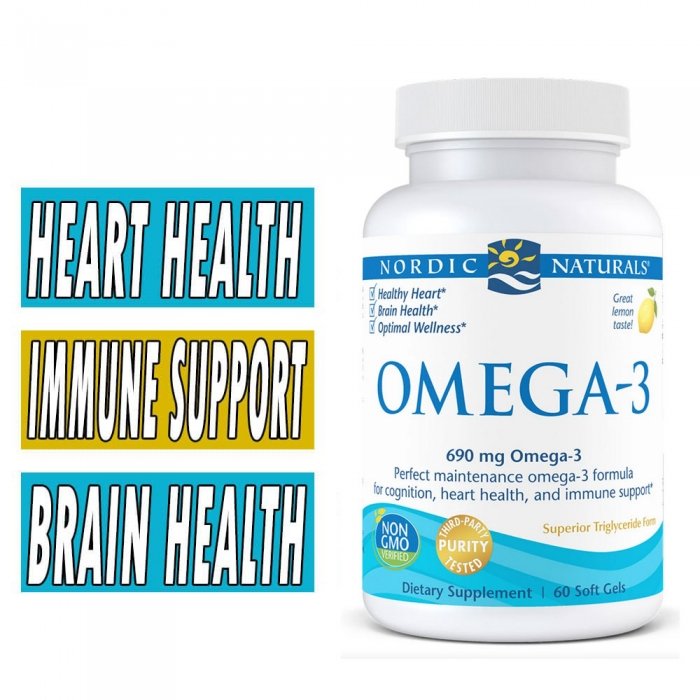 Nordic Naturals Omega 3 - Lemon - Softgels