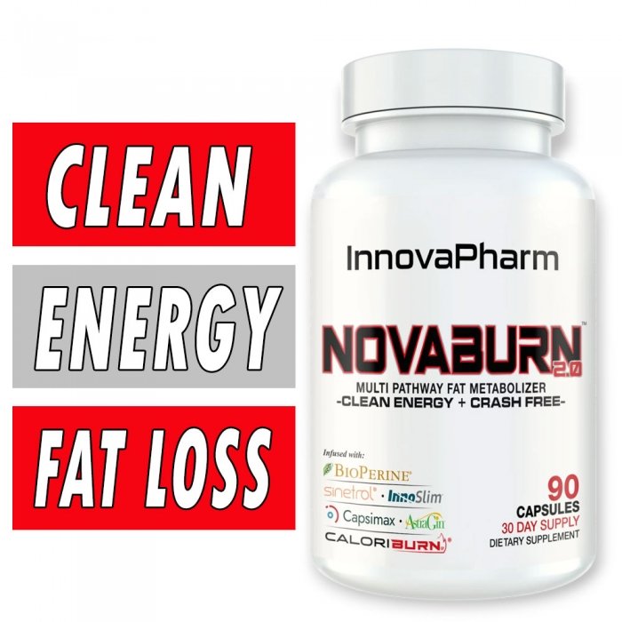 Novaburn 2.0 - InnovaPharm - 90 Capsules - Fat Burner Bottle Image