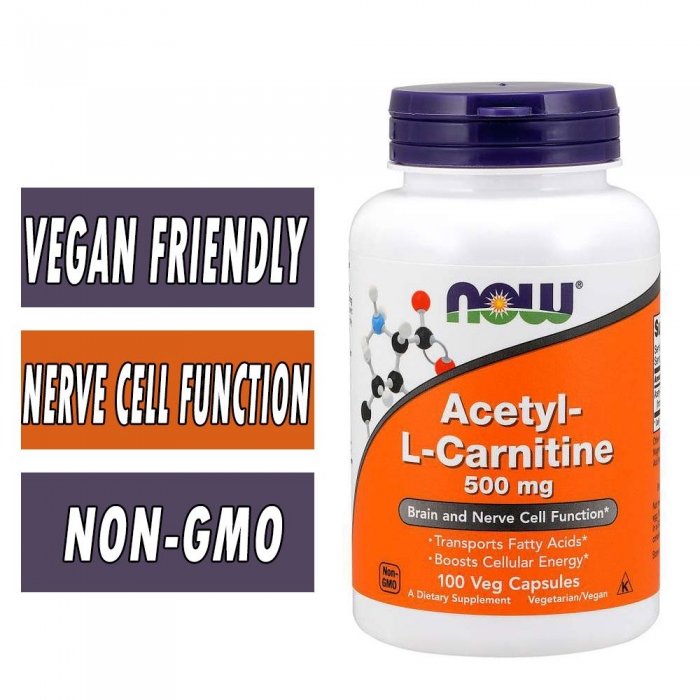 NOW Acetyl-L-Carnitine