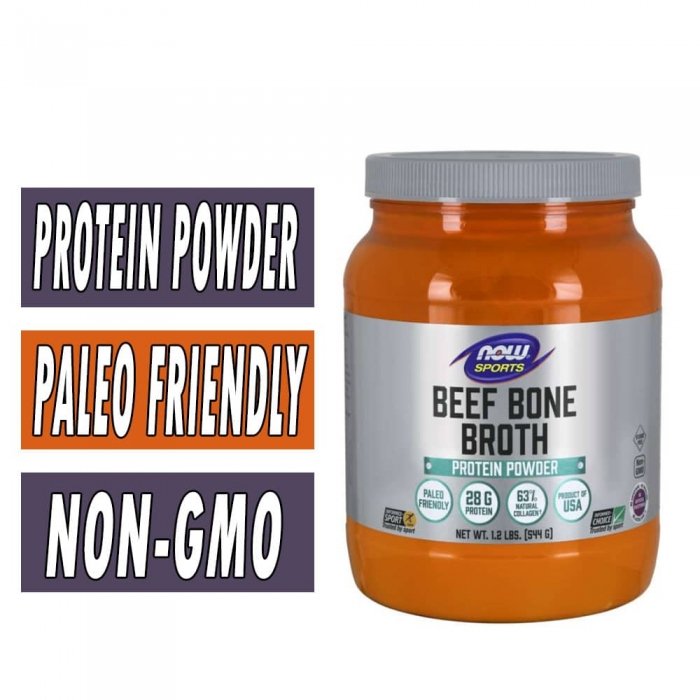 NOW Foods Beef Bone Broth, 1.2LB