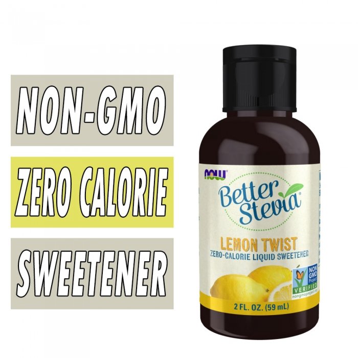 NOW BetterStevia Liquid Bottle Image