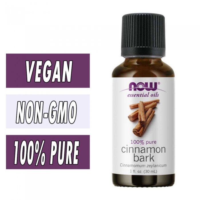 NOW Cinnamon Bark Oil - 1 fl oz