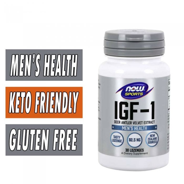 NOW Sports, IGF-1, 30 Lozenges,