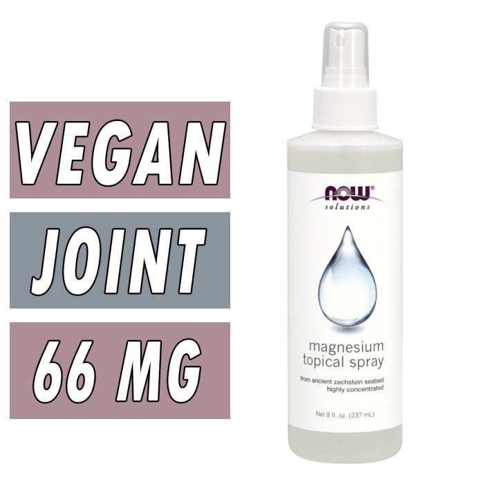 NOW Magnesium Topical Spray - 8 fl oz Bottle Image