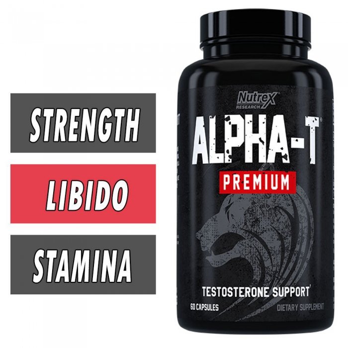 Nutrex Alpha T - 60 Capsules Bottle Image