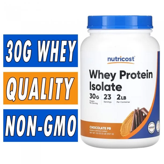 Nutricost Whey Protein Isolate Bottle Image