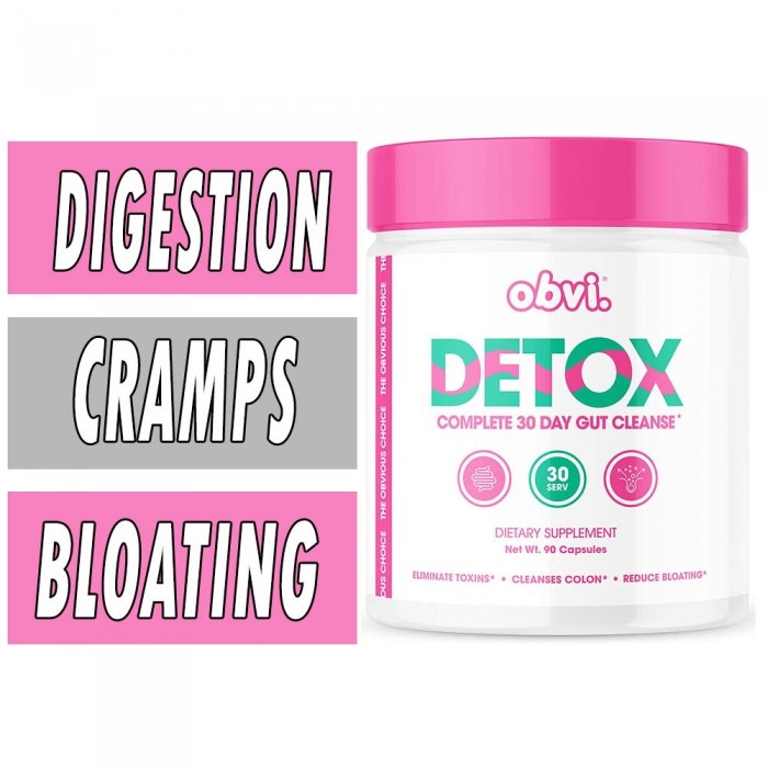 Obvi Detox - 90 Capsules - Bottle Image