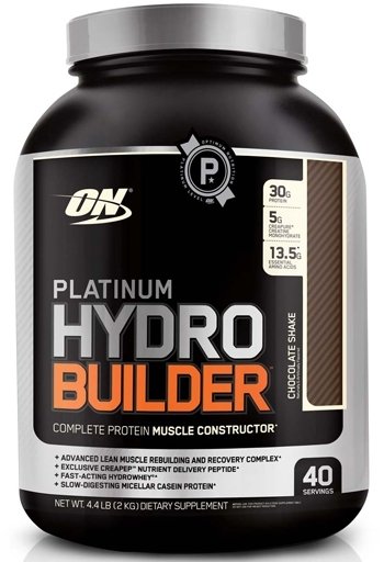 Hydrobuilder Protein by Optimum Nutrition, Chocolate Shake 40 Servings