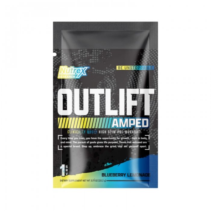 Outlift Amped - Blueberry Lemonade - Sample Packet Image