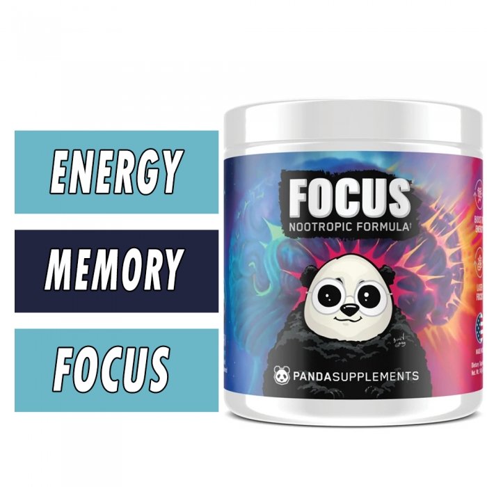 Panda Supps Focus Bottle Image