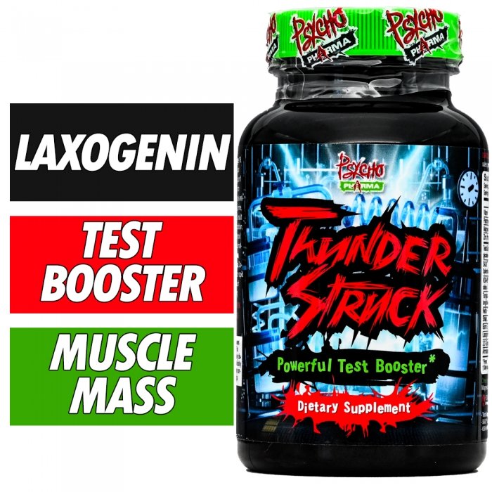 Psycho Pharma Thunderstruck - 120 Capsules Bottle Image