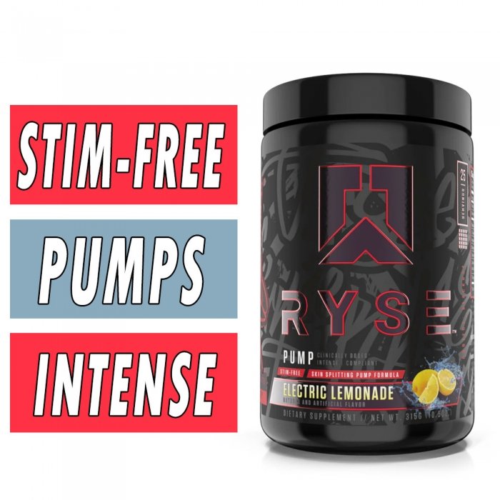 Ryse Supps Blackout Pump Bottle Image 