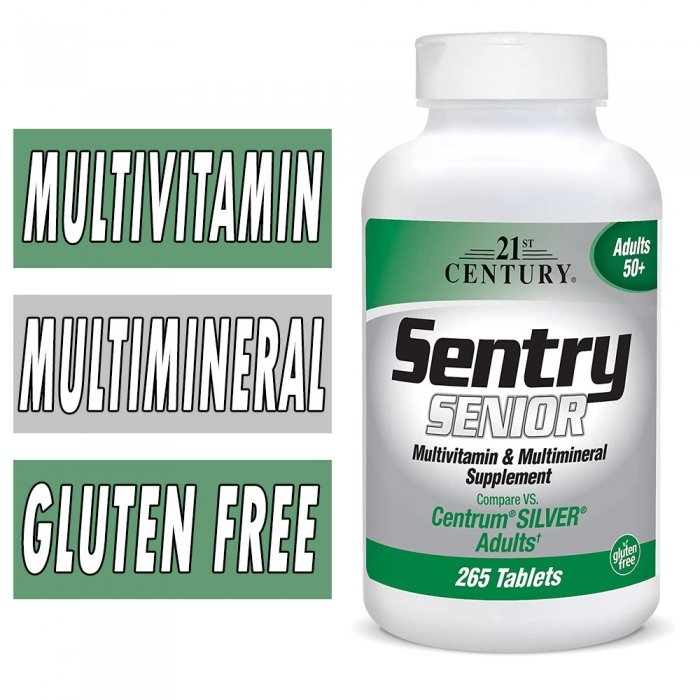 21st Century Sentry Senior 220 Tabs