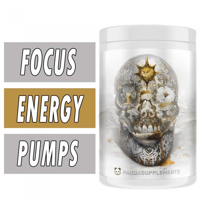 Skull Pre Workout - Panda Supps - High Stimulant Nootropic Bottle Image