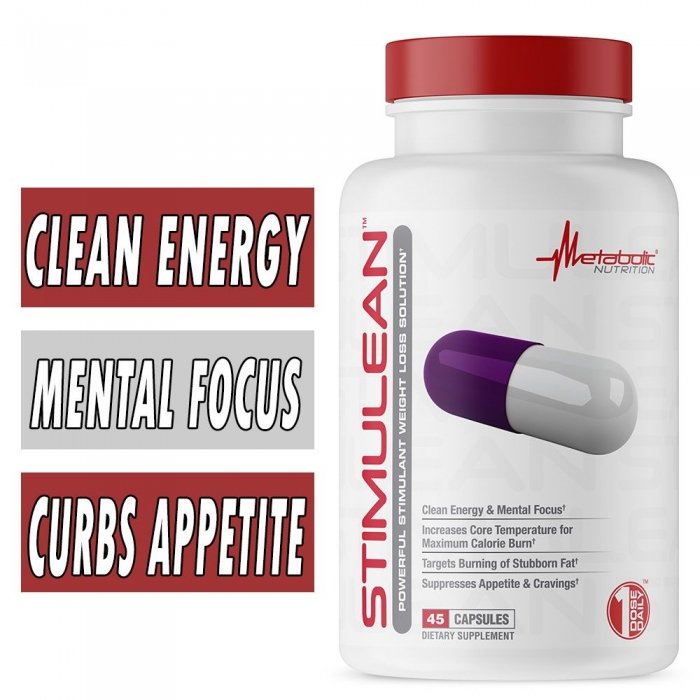 Stimulean By Metabolic Nutrition, 45 Caps Bottle Image