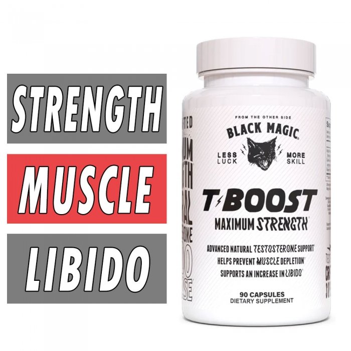 Super T Boost - Black Magic Supply - 90 Capsules Bottle Image