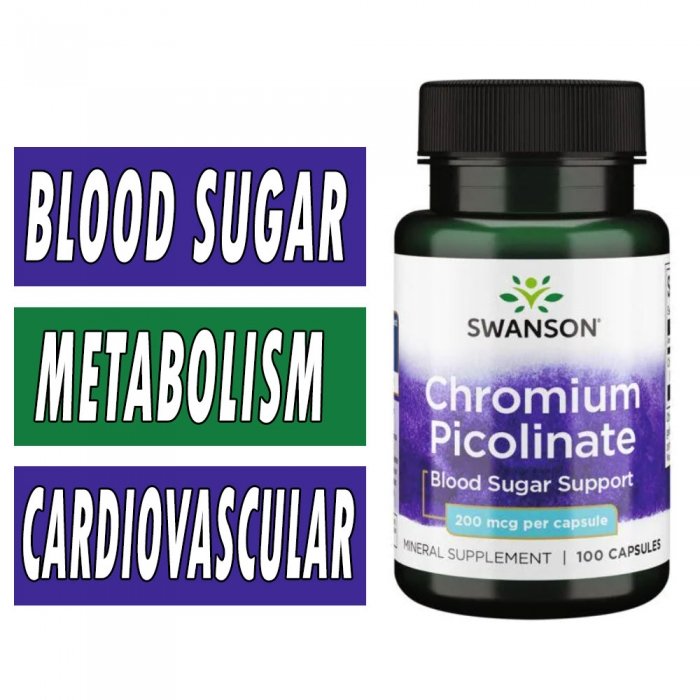 Swanson Chromium Picolinate Bottle Image