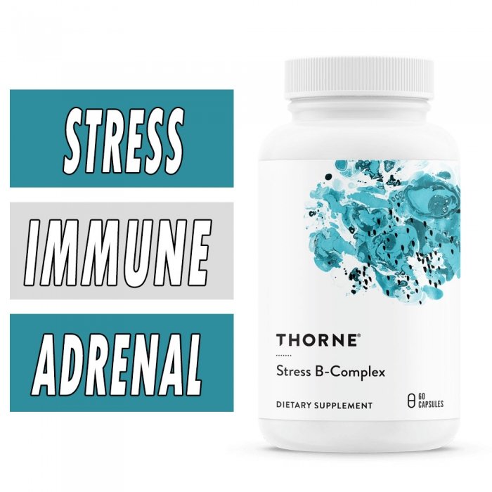 Thorne Stress B-Complex - 60 Capsules Bottle Image