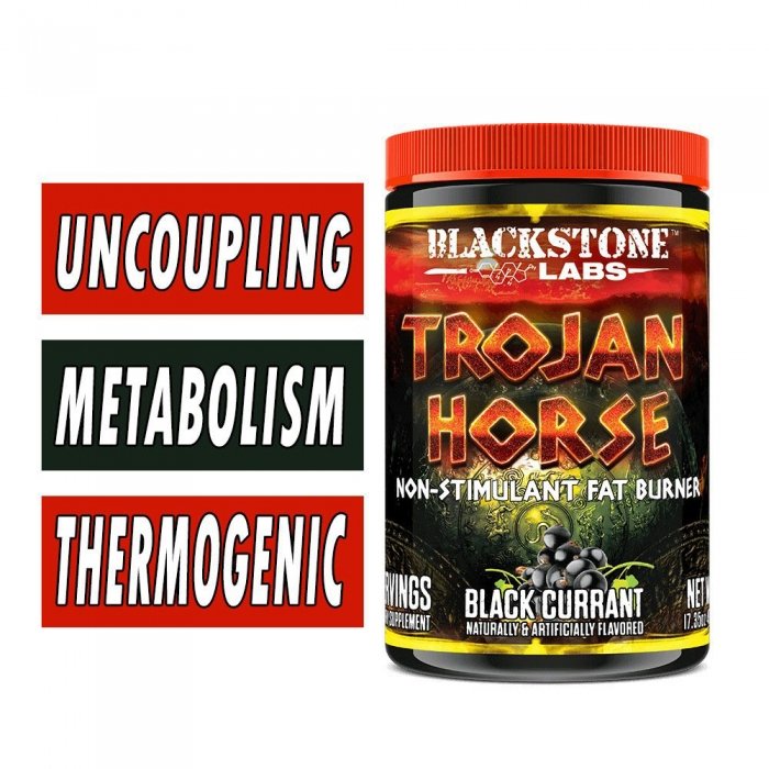 BlackStone Labs Trojan Horse, Fat Burner Bottle Image